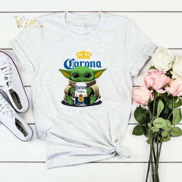 Baby Yoda Hug Corona Extra Beer shirt sweater 4 - Baby Yoda Hug Corona Extra Beer shirt sweater