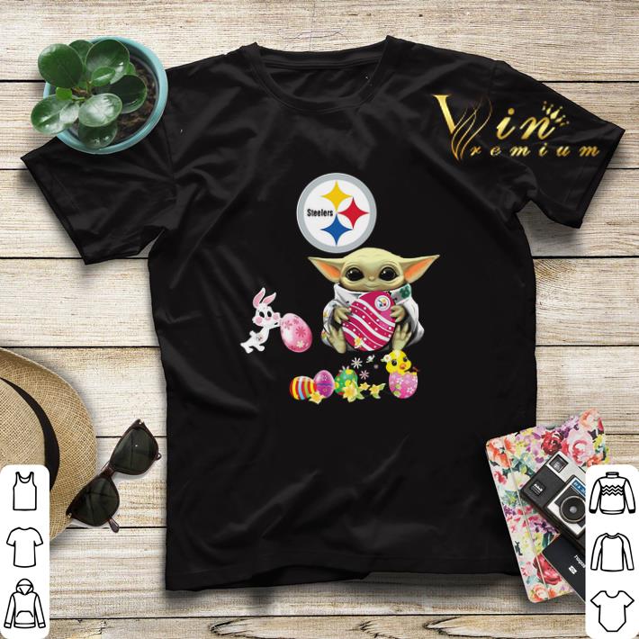 Baby Yoda Hug Pittsburgh Steelers eggs Fertility at Easter shirt sweater 4 - Baby Yoda Hug Pittsburgh Steelers eggs Fertility at Easter shirt sweater