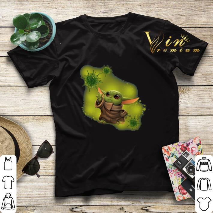 Baby Yoda mashup Corona Virus COVID-19 shirt Baby Yoda mashup Corona Virus COVID 19 shirt 4 - Baby Yoda mashup Corona Virus COVID-19 shirt