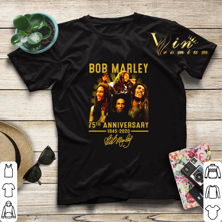 Bob Marley 75th anniversary 1945 2020 signature shirt sweater 4 - Bob Marley 75th anniversary 1945 2020 signature shirt sweater