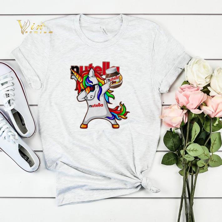 Dabbing Unicorn mashup Nutella Logo shirt sweater 4 - Dabbing Unicorn mashup Nutella Logo shirt sweater