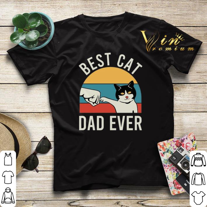 Fist bump best cat dad ever vintage shirt sweater Fist bump best cat dad ever vintage shirt sweater 4 - Fist bump best cat dad ever vintage shirt sweater
