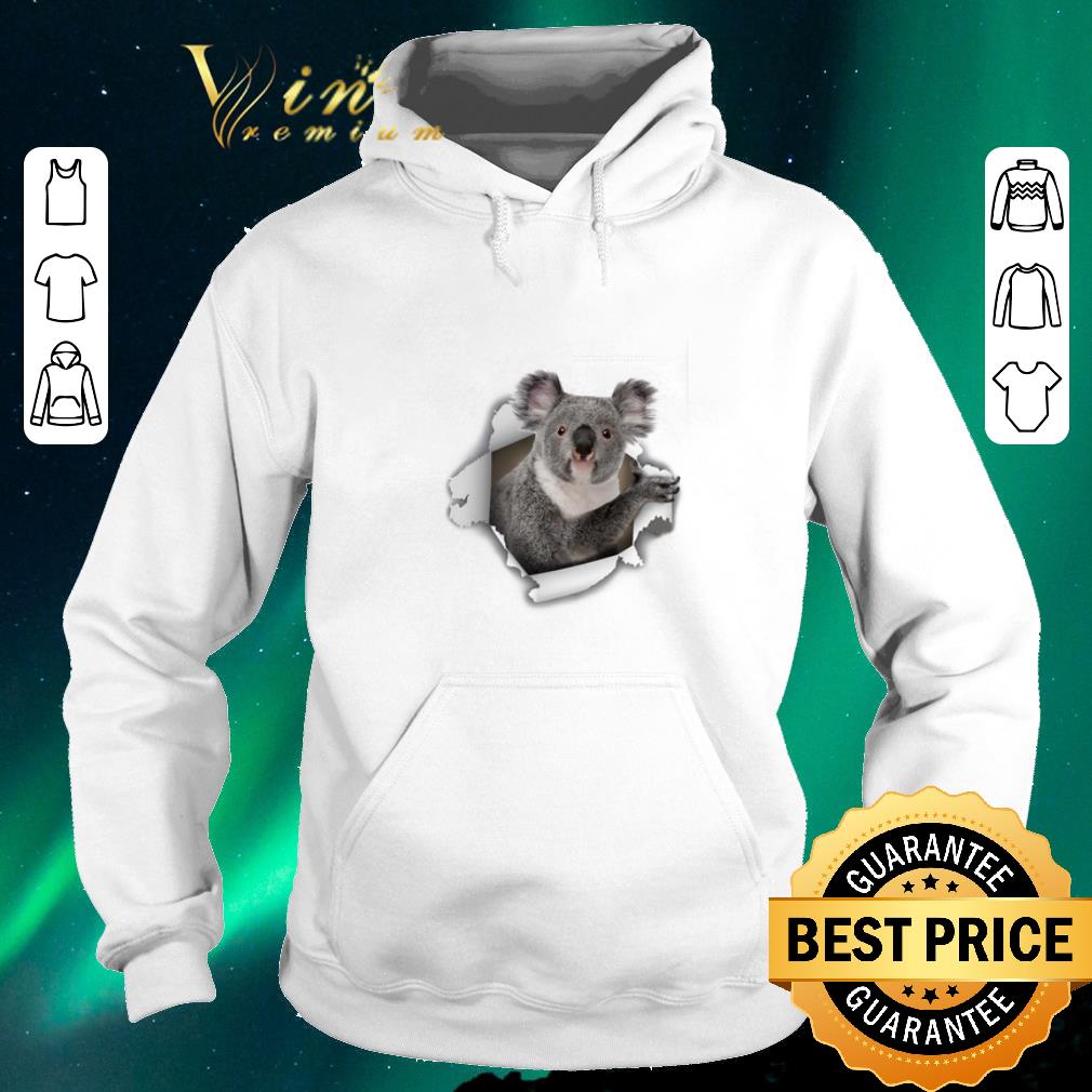 Funny Koala Torn Paper shirt sweater 4 - Funny Koala Torn Paper shirt sweater