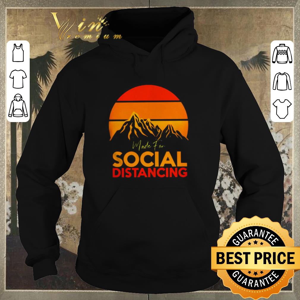 Funny Made for social distancing sunset shirt sweater 4 - Funny Made for social distancing sunset shirt sweater