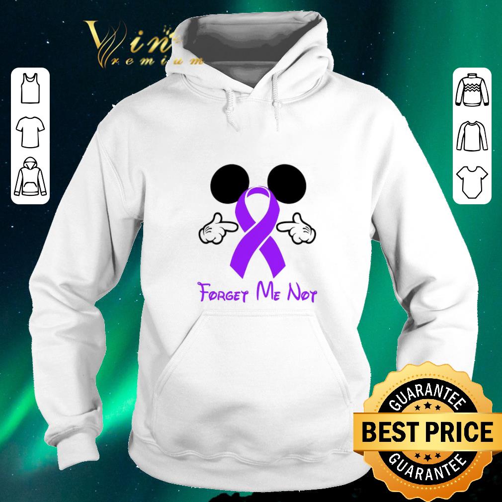 Funny Mickey Mouse Forget me not Alzheimer s awareness shirt sweater 4 - Funny Mickey Mouse Forget me not Alzheimer’s awareness shirt sweater