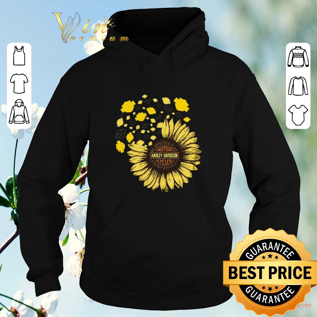 Funny Motor Harley Davidson Cycles mashup Sunflower shirt sweater 4 - Funny Motor Harley Davidson Cycles mashup Sunflower shirt sweater