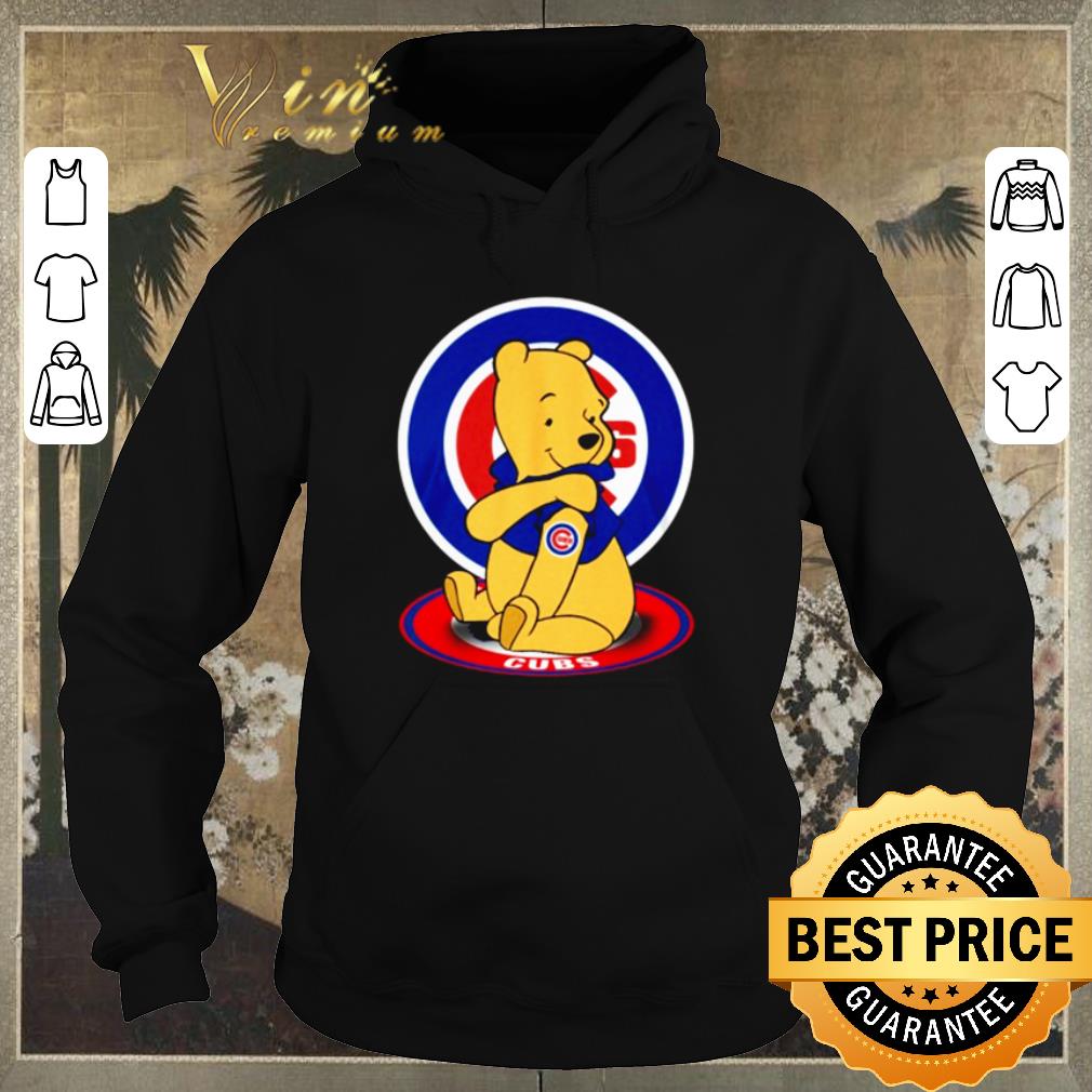 Funny Pooh tattoos Chicago Cubs shirt sweater 4 - Funny Pooh tattoos Chicago Cubs shirt sweater