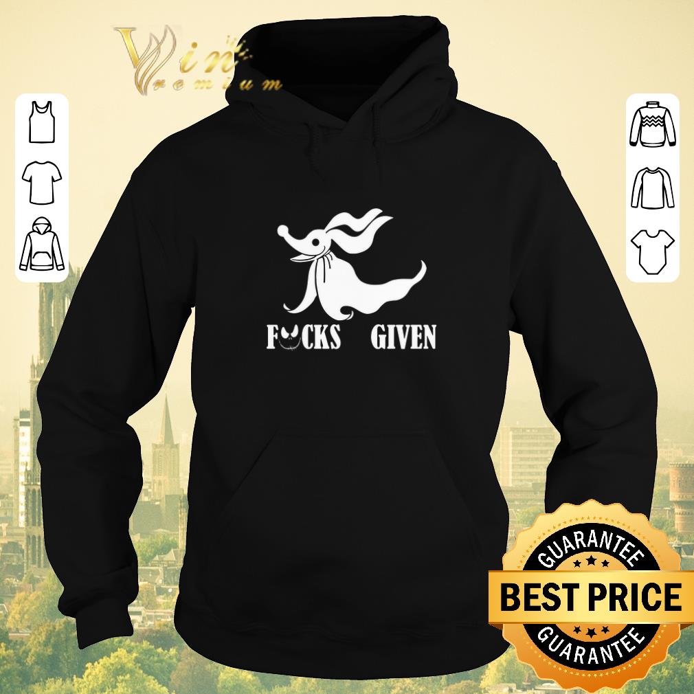 Funny Zero fucks given Jack Skellington shirt sweater 4 - Funny Zero fucks given Jack Skellington shirt sweater