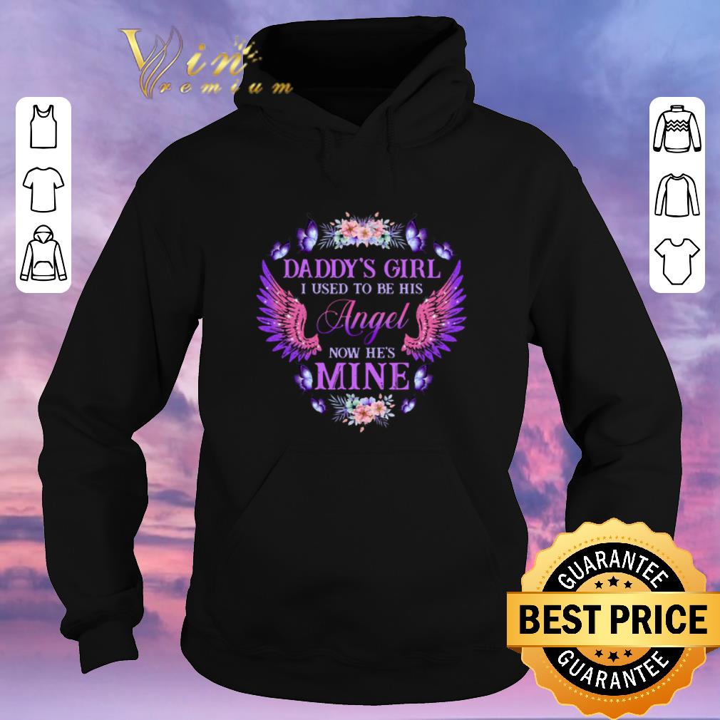 Hot Daddy s girl i used to be his Angel now he s mine wings flower shirt sweater 4 - Hot Daddy’s girl i used to be his Angel now he’s mine wings flower shirt sweater