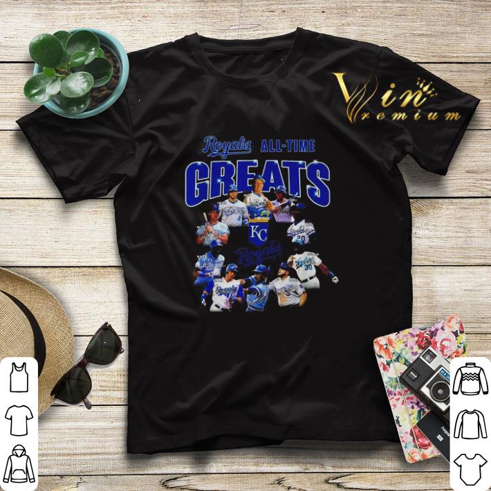 Kansas City Royals logo all time greats legends signatures shirt sweater 4 - Kansas City Royals logo all-time greats legends signatures shirt sweater