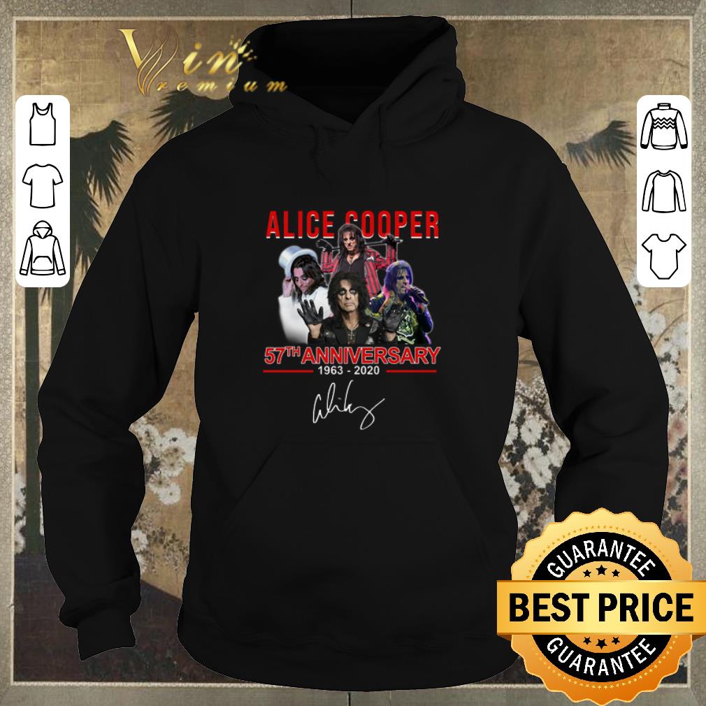 Nice Alice Cooper 57th anniversary 1963-2020 signature shirt sweater Nice Alice Cooper 57th anniversary 1963 2020 signature shirt sweater 4 - Nice Alice Cooper 57th anniversary 1963-2020 signature shirt sweater