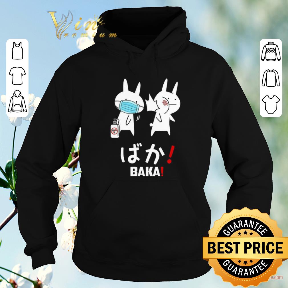 Nice Baka Rabbit Japanese Coronavirus shirt sweater Nice Baka Rabbit Japanese Coronavirus shirt sweater 4 - Nice Baka Rabbit Japanese Coronavirus shirt sweater