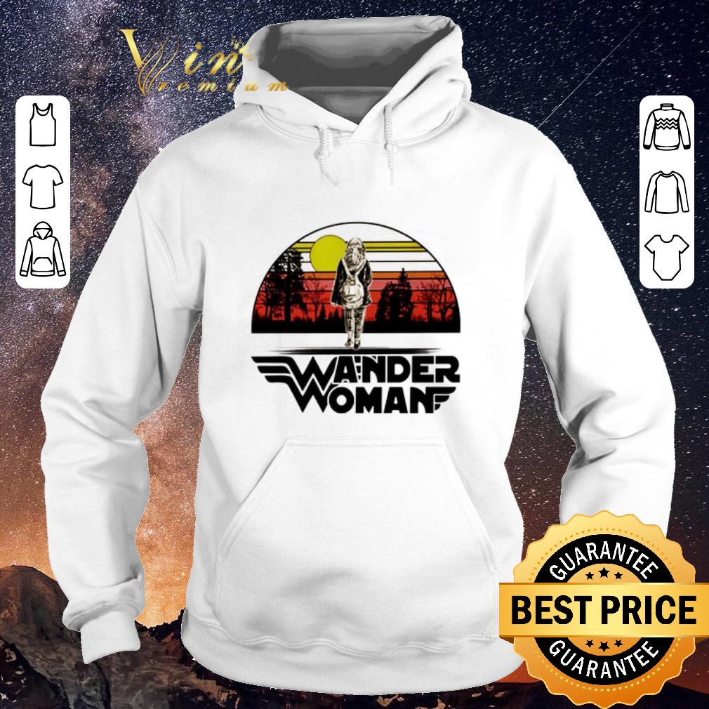 Nice Wander woman logo sunset shirt sweater 4 - Nice Wander woman logo sunset shirt sweater