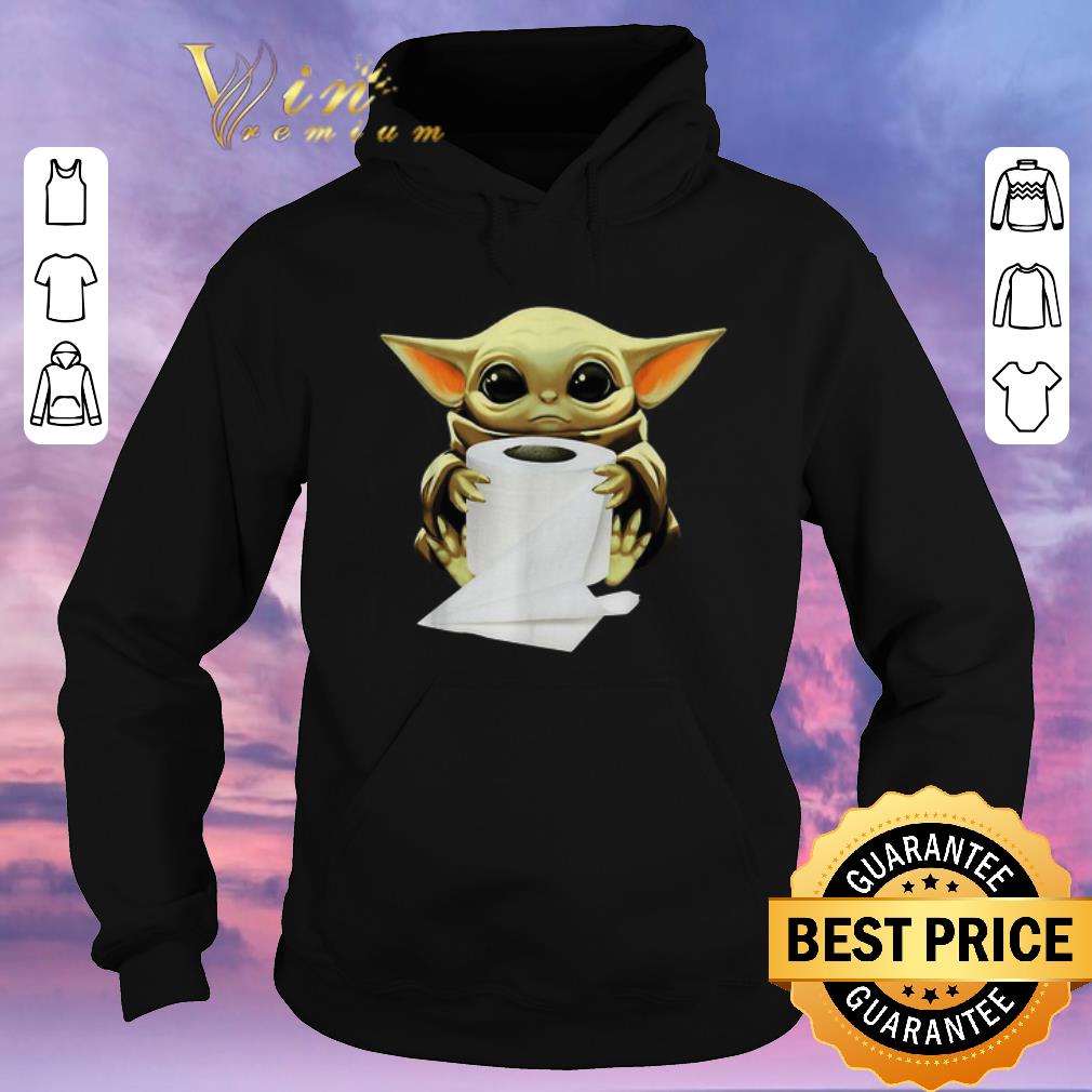 Official Baby Yoda hug toilet paper Coronavirus shirt sweater Official Baby Yoda hug toilet paper Coronavirus shirt sweater 4 - Official Baby Yoda hug toilet paper Coronavirus shirt sweater
