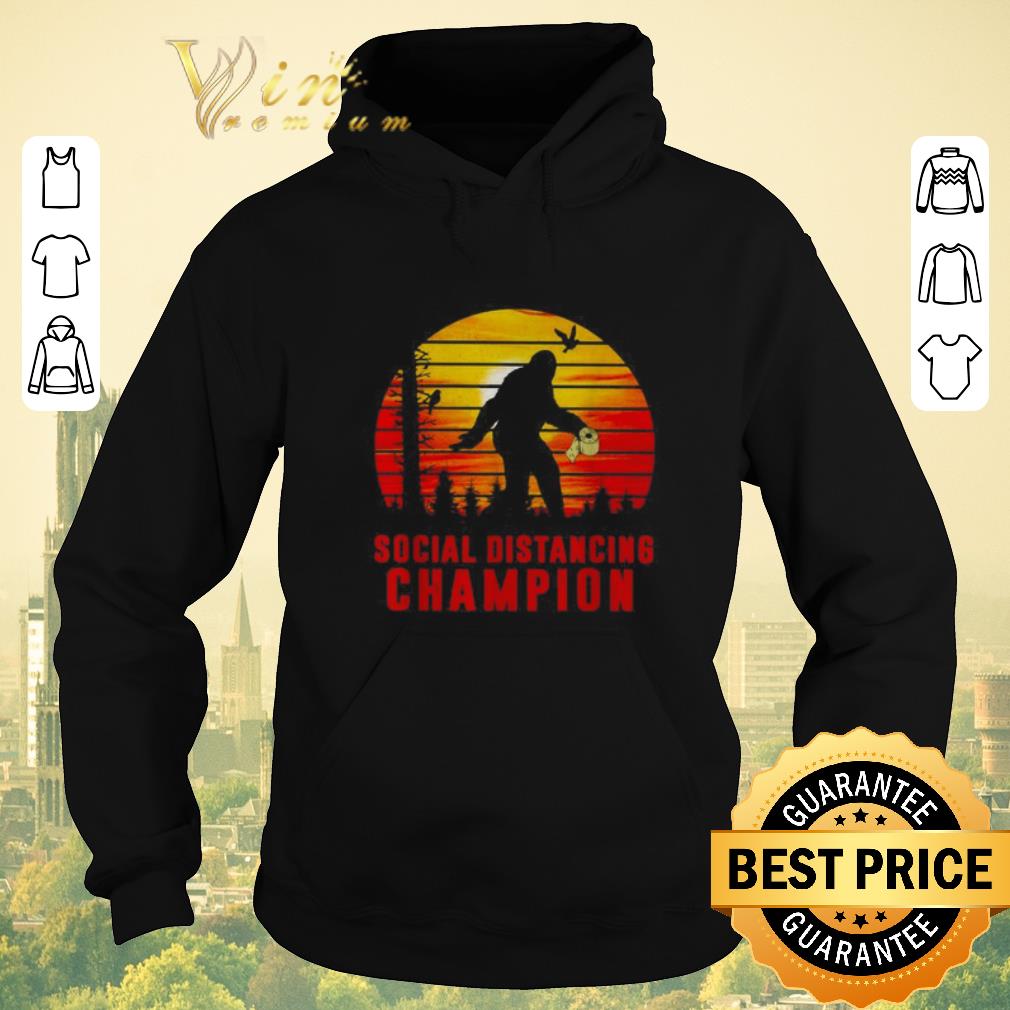 Official Bigfoot hug Toilet paper Social distancing champion sunset shirt sweater 4 - Official Bigfoot hug Toilet paper Social distancing champion sunset shirt sweater