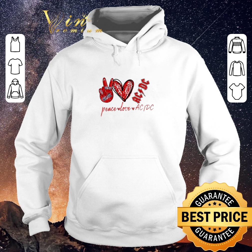 Official Peace love ACDC shirt sweater Official Peace love ACDC shirt sweater 4 - Official Peace love ACDC shirt sweater