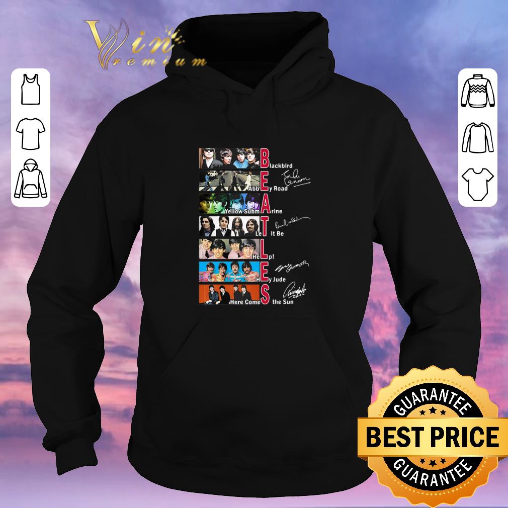 Original The Beatles Special Version Album signature shirt sweater 4 - Original The Beatles Special Version Album signature shirt sweater