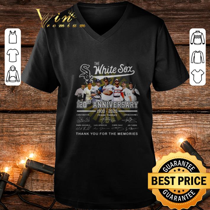 Original The Chicago White Sox 120th Anniversary 1900-2020 Signatures shirt Original The Chicago White Sox 120th Anniversary 1900 2020 Signatures shirt 4 - Original The Chicago White Sox 120th Anniversary 1900-2020 Signatures shirt