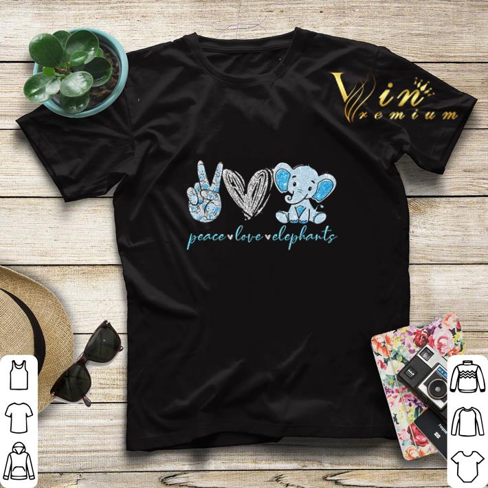 Peace love elephants shirt sweater 4 - Peace love elephants shirt sweater