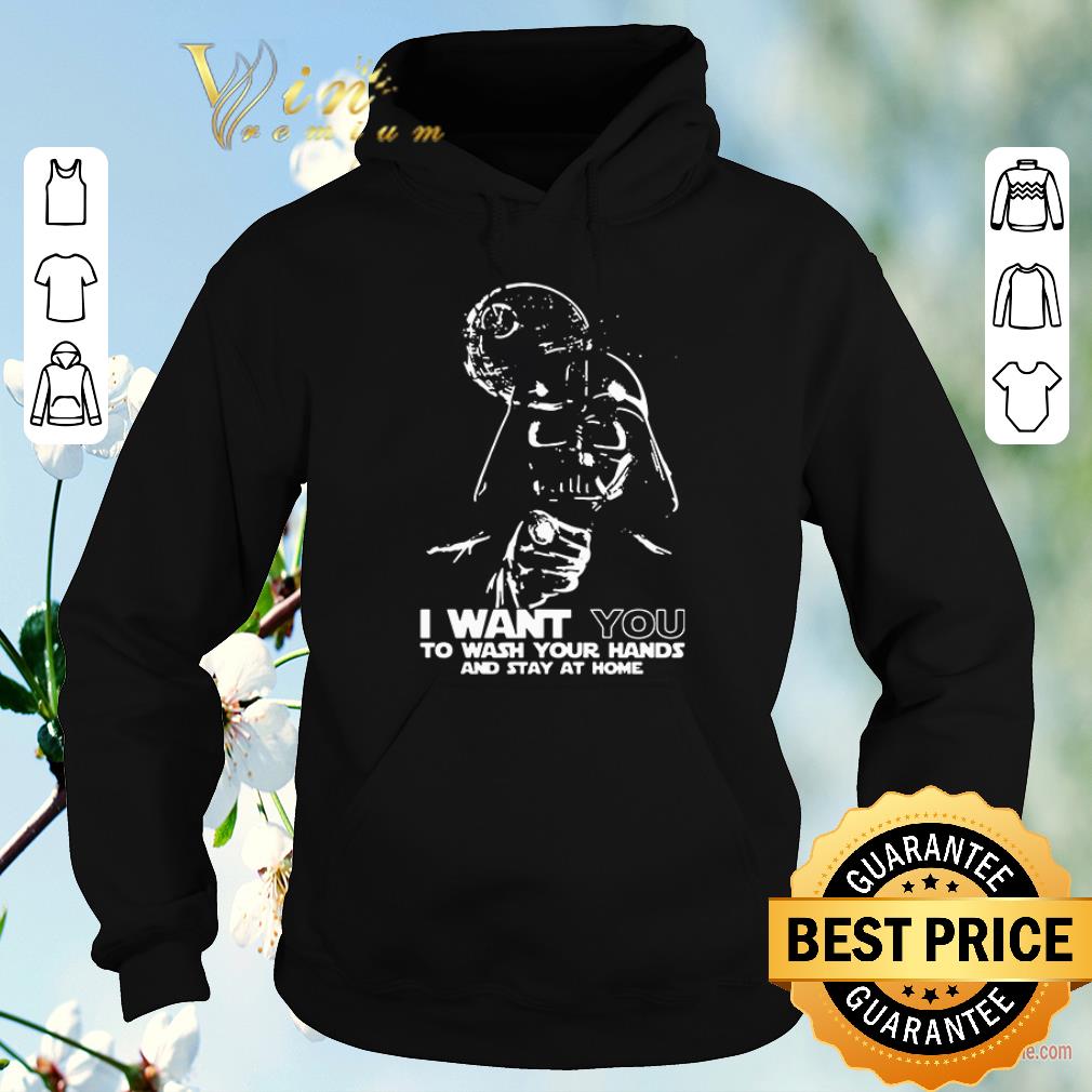 Premium Darth Vader I want you to wash your hands and stay at home shirt sweater 4 - Premium Darth Vader I want you to wash your hands and stay at home shirt sweater