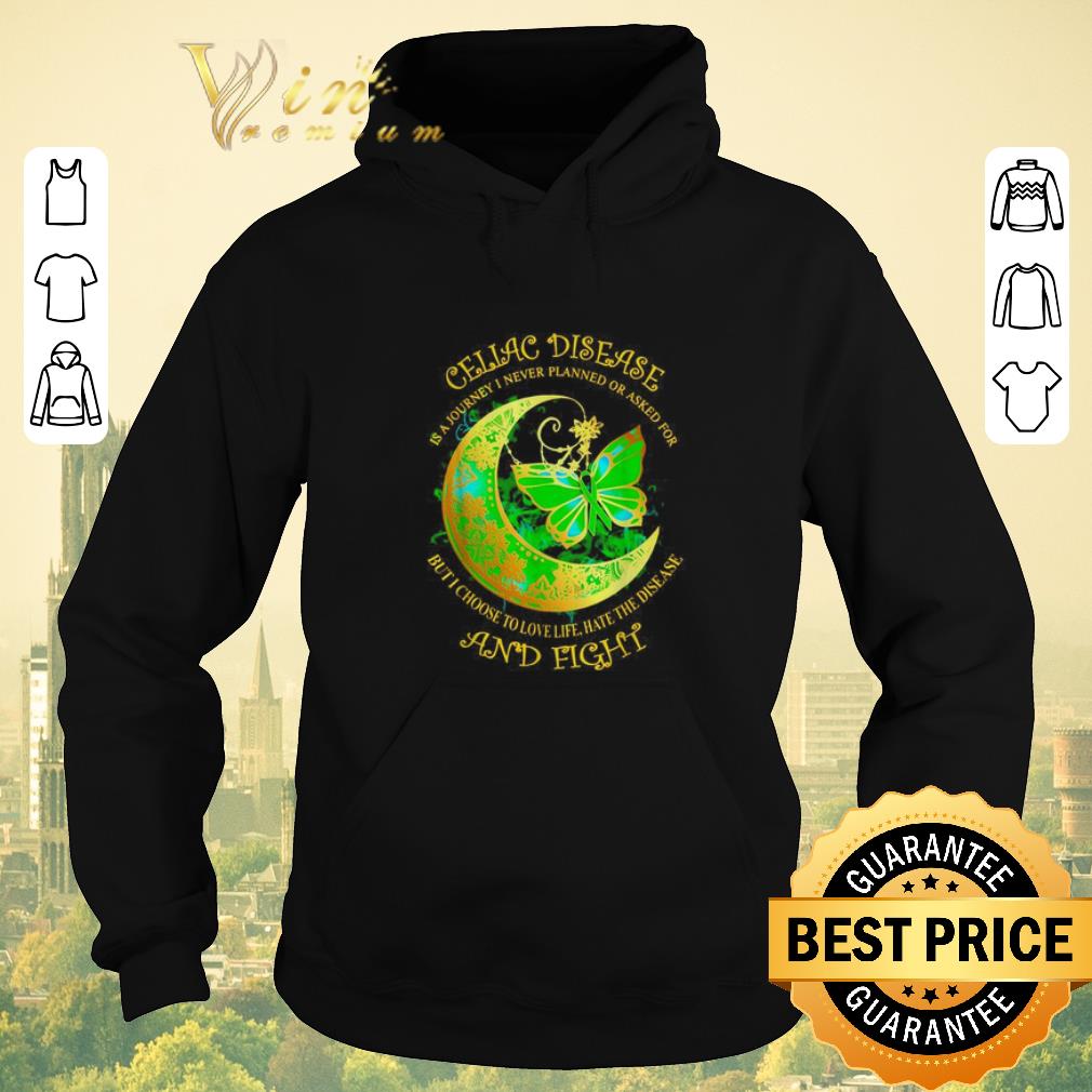 Premium Disease is a journey I never planned or asked for Butterfly Celiac shirt sweater 4 - Premium Disease is a journey I never planned or asked for Butterfly Celiac shirt sweater
