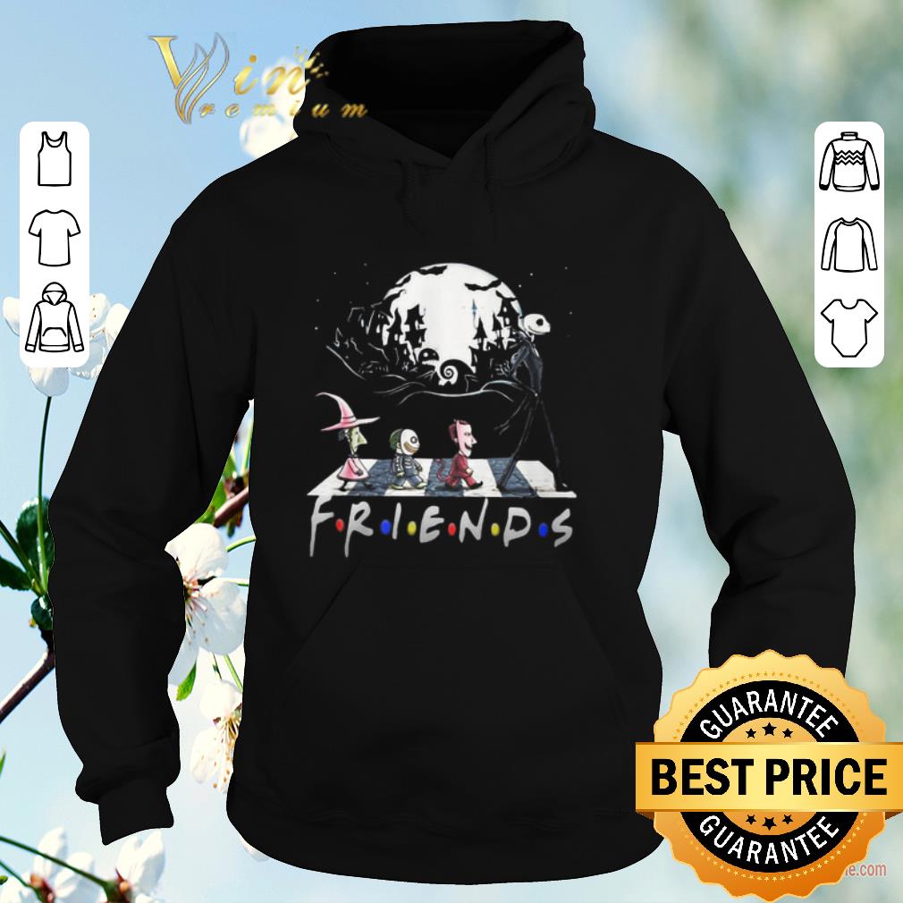 Premium Jack Skellington And Friends Crossing Road Halloween shirt sweater 4 - Premium Jack Skellington And Friends Crossing Road Halloween shirt sweater