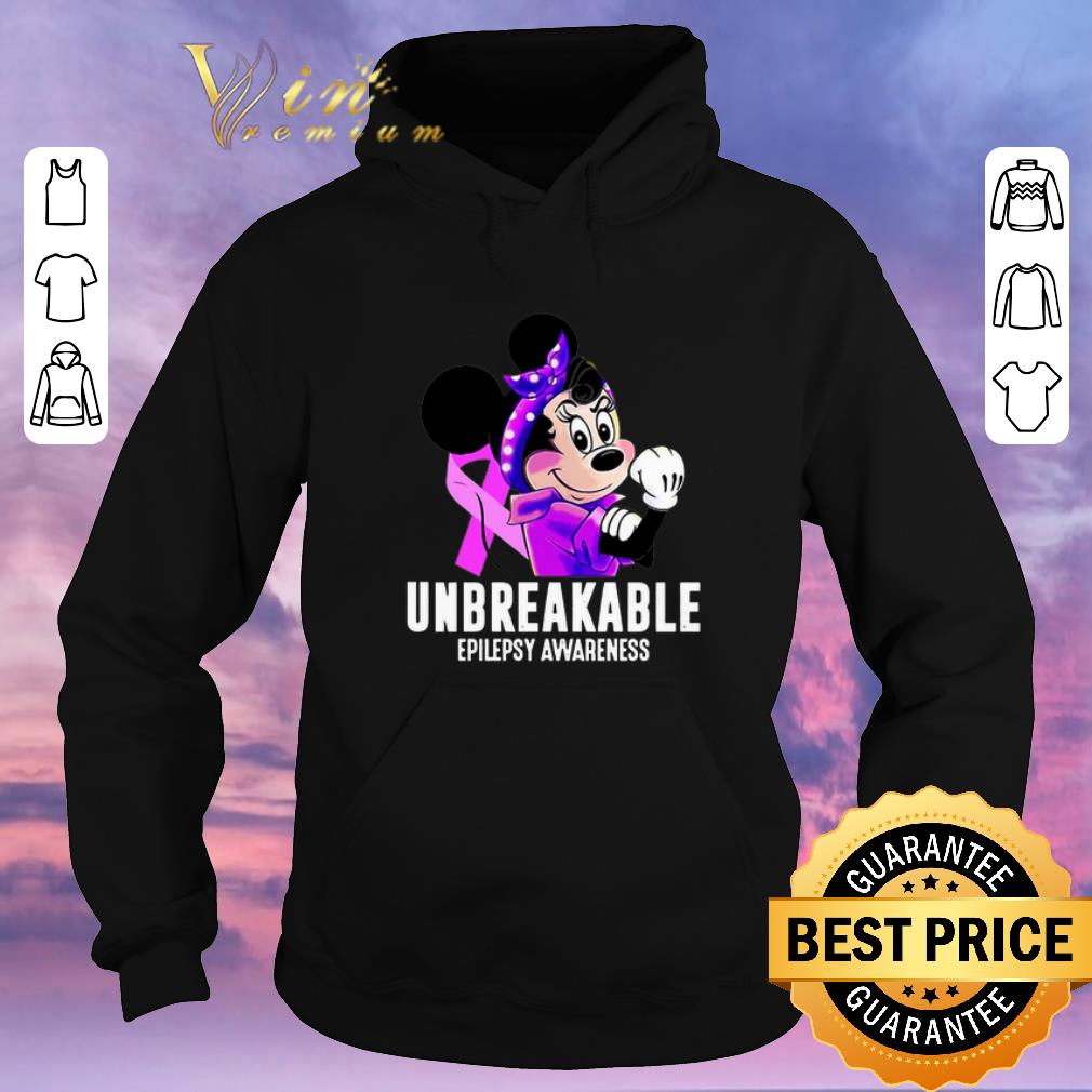 Premium Minnie Mouse Unbreakable Epilepsy Awareness shirt sweater Premium Minnie Mouse Unbreakable Epilepsy Awareness shirt sweater 4 - Premium Minnie Mouse Unbreakable Epilepsy Awareness shirt sweater