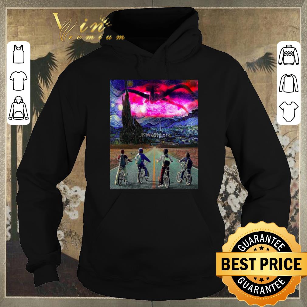 Premium Van Gogh Mashup Stranger Things on a Starry Night shirt sweater 4 - Premium Van Gogh Mashup Stranger Things on a Starry Night shirt sweater