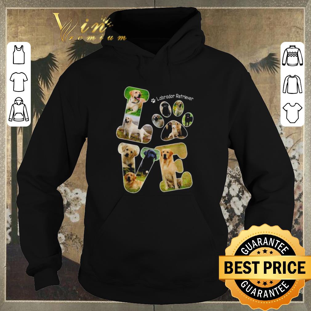 Pretty Love Labrador Retriever dog paw shirt sweater 4 - Pretty Love Labrador Retriever dog paw shirt sweater