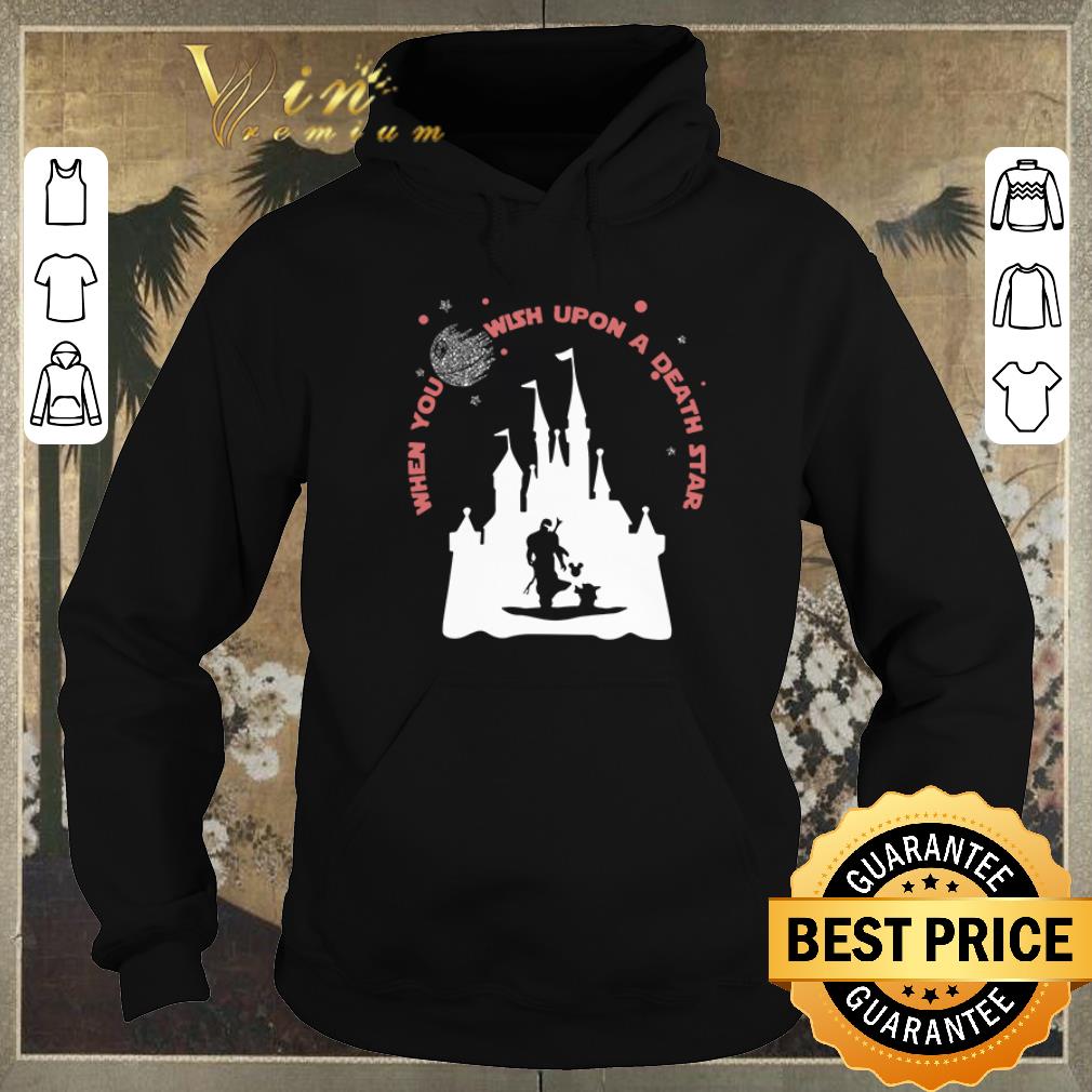 Pretty Star Wars The Mandalorian When You Wish Upon A Death Star shirt sweater 4 - Pretty Star Wars The Mandalorian When You Wish Upon A Death Star shirt sweater