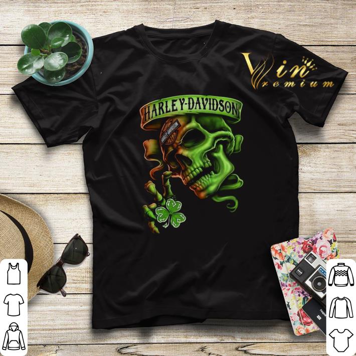 Skull Motor Harley Davidson Cycles St Patrick s Day shirt sweater 4 - Skull Motor Harley Davidson Cycles St. Patrick’s Day shirt sweater