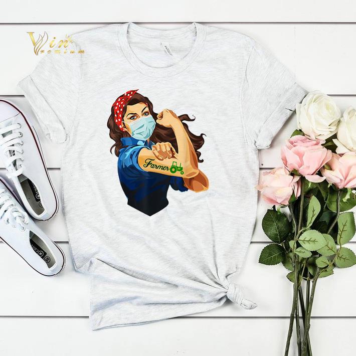 Strong girl tattoos Farmer Coronavirus shirt sweater 4 - Strong girl tattoos Farmer Coronavirus shirt sweater