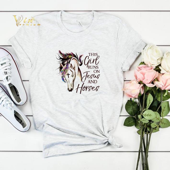 This girl runs on jesus and horses shirt sweater This girl runs on jesus and horses shirt sweater 4 - This girl runs on jesus and horses shirt sweater