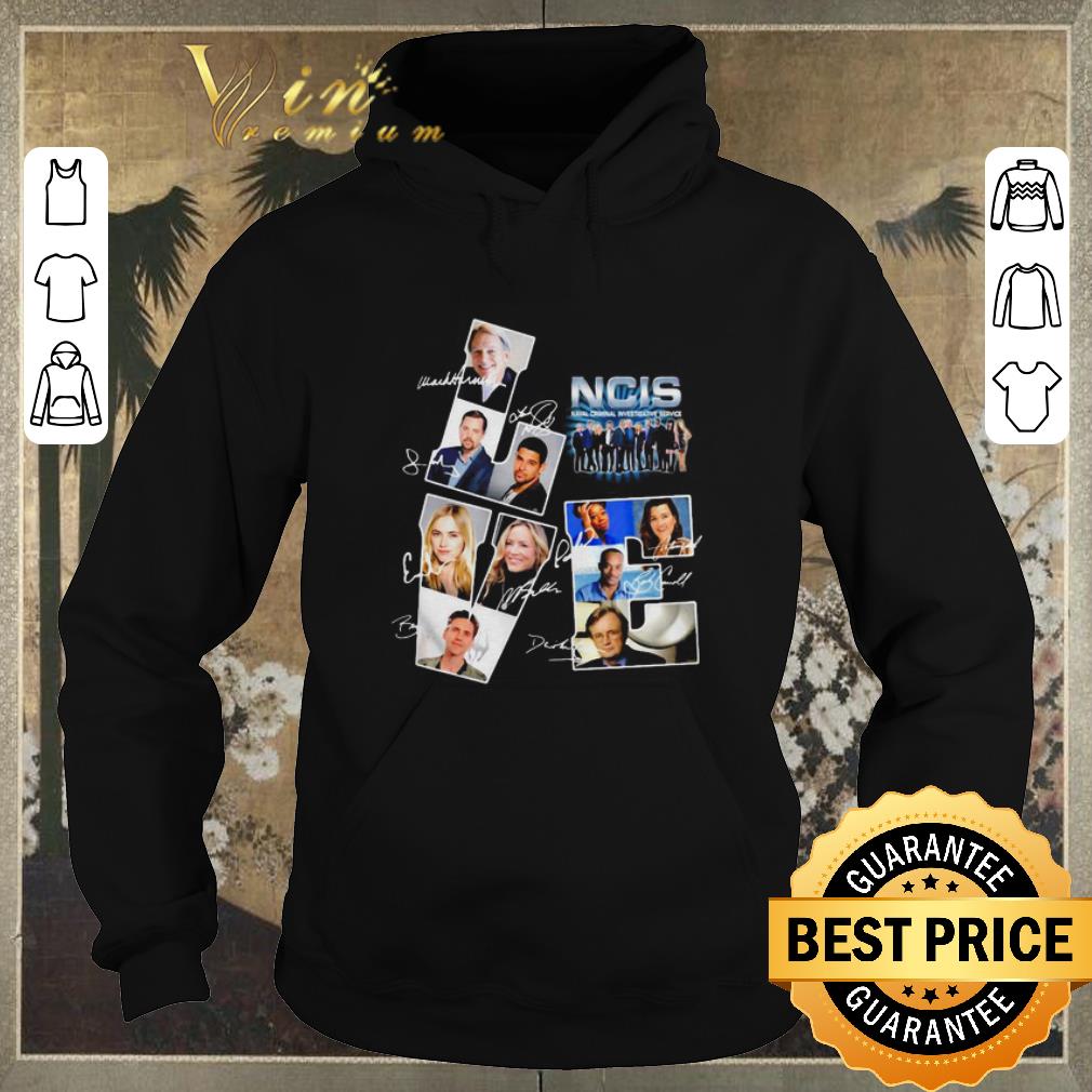 Top Love NCIS signatures Naval Criminal Investigative Service shirt sweater 4 - Top Love NCIS signatures Naval Criminal Investigative Service shirt sweater