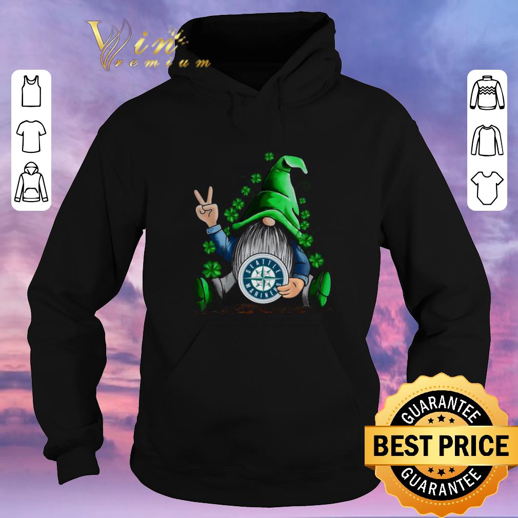 Top MLB Gnomes Lucky hug Seattle Mariners Baseball shirt sweater 4 - Top MLB Gnomes Lucky hug Seattle Mariners Baseball shirt sweater