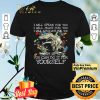 T-Rex Dinosaur I will speak for you I will fight for you so that one day you can do it for yourself shirt