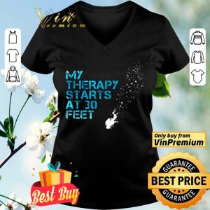 Diver My Therapy Starts At 30 Feet shirt