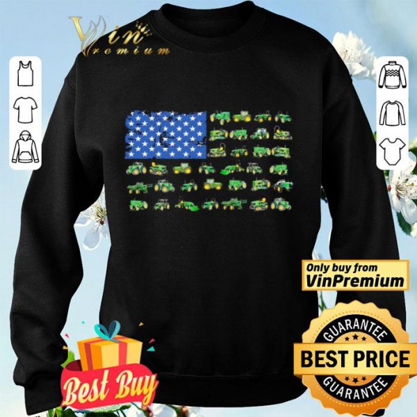 Green trucks american flag shirt