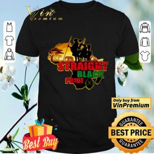 Straight Black Pride shirt