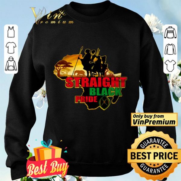 Straight Black Pride shirt