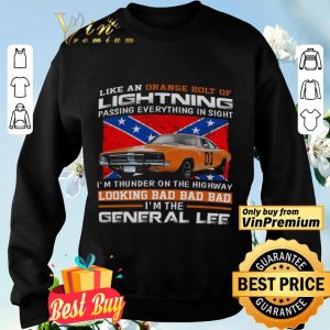 Car Like An Orange Bolt Of Lightning Passing Everything In Sight shirt