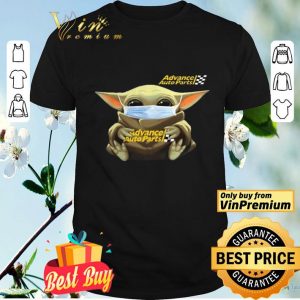 Baby Yoda Mask Advance Auto Parts Coronavirus shirt
