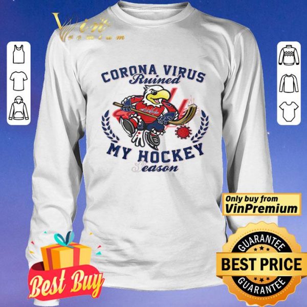 Corona virus ruined my hockey jeason Mitch Marner shirt