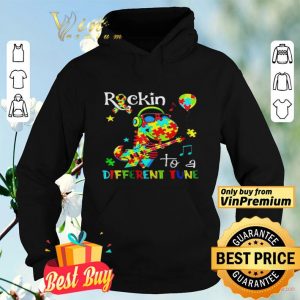 Rockin to a different tune autism shirt