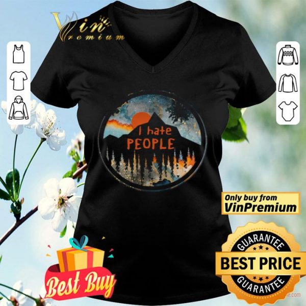 Sunset I Hate People shirt