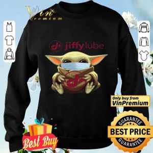 Baby Yoda Mask Hug Jiffy Lube shirt