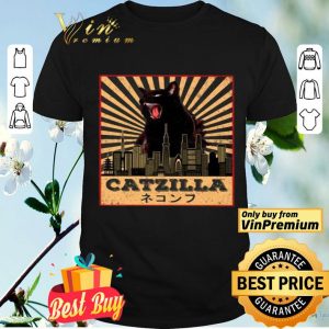 Catzilla Godzilla King Of Monsters shirt