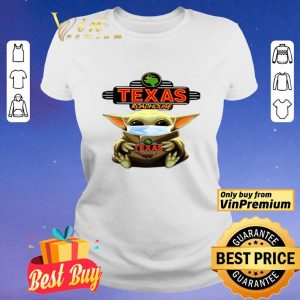 Baby Yoda Face Mask Hug Texas Roadhouse shirt