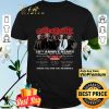 Aerosmith 50 Th Anniversary 1970 2020 Signature Thank You For The Memories shirt