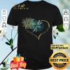 Flower Dragonfly We Rise By Lifting Others shirt